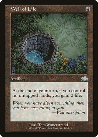 Well of Life [Prophecy] MTG Single Magic: The Gathering  | Multizone: Comics And Games