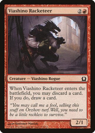 Viashino Racketeer [Return to Ravnica] MTG Single Magic: The Gathering  | Multizone: Comics And Games