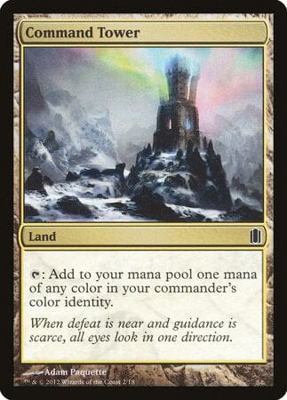 Command Tower [Commander's Arsenal] MTG Single Magic: The Gathering  | Multizone: Comics And Games