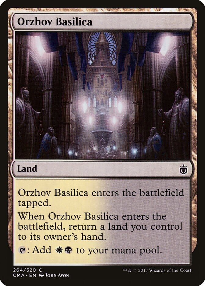 Orzhov Basilica [Commander Anthology] MTG Single Magic: The Gathering  | Multizone: Comics And Games