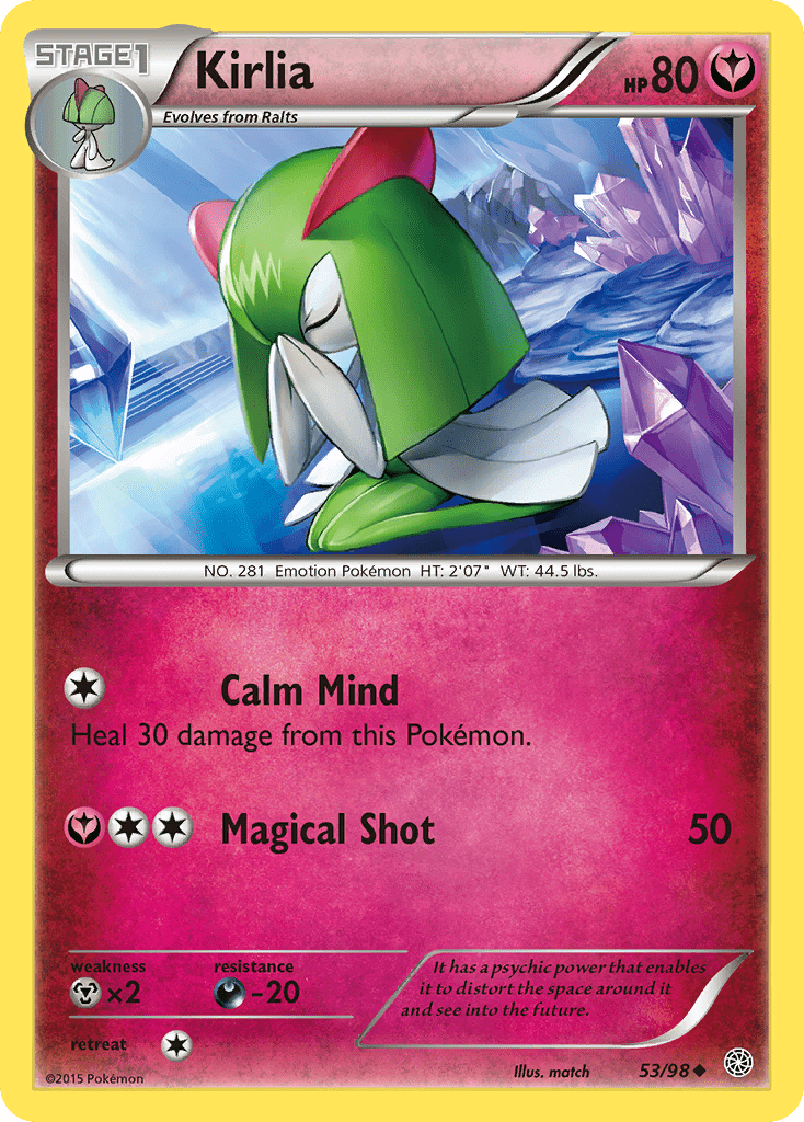 Kirlia (53/98) [XY: Ancient Origins] Pokemon Single Pokémon  | Multizone: Comics And Games