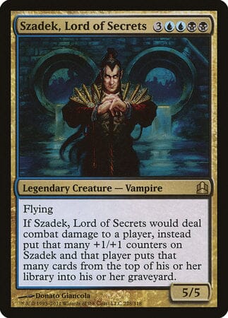 Szadek, Lord of Secrets [Commander 2011] MTG Single Magic: The Gathering  | Multizone: Comics And Games