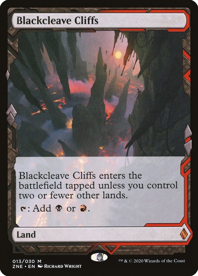 Blackcleave Cliffs [Zendikar Rising Expeditions] MTG Single Magic: The Gathering  | Multizone: Comics And Games