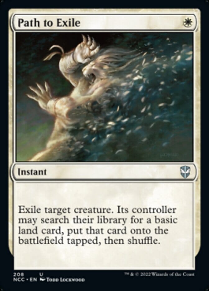 Path to Exile [Streets of New Capenna Commander] MTG Single Magic: The Gathering  | Multizone: Comics And Games