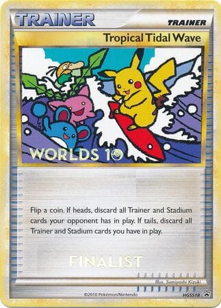 Tropical Tidal Wave (HGSS18) (Finalist) [HeartGold & SoulSilver: Black Star Promos] Pokemon Single Pokémon  | Multizone: Comics And Games