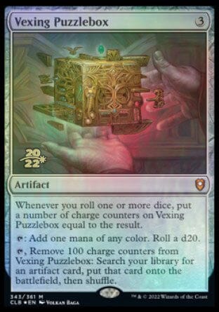 Vexing Puzzlebox [Commander Legends: Battle for Baldur's Gate Prerelease Promos] MTG Single Magic: The Gathering  | Multizone: Comics And Games