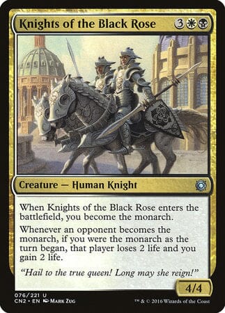 Knights of the Black Rose [Conspiracy: Take the Crown] MTG Single Magic: The Gathering  | Multizone: Comics And Games