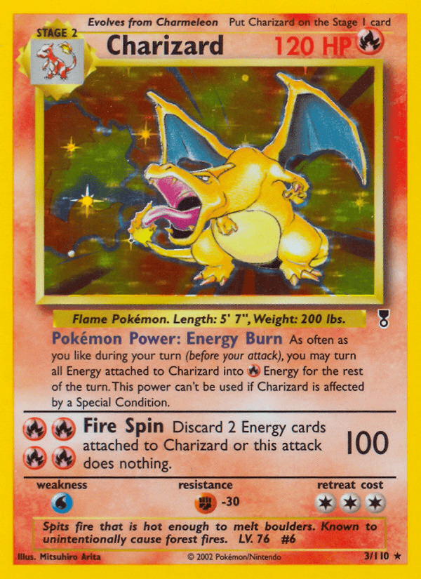 Charizard (3/110) [Legendary Collection] Pokemon Single Pokémon  | Multizone: Comics And Games