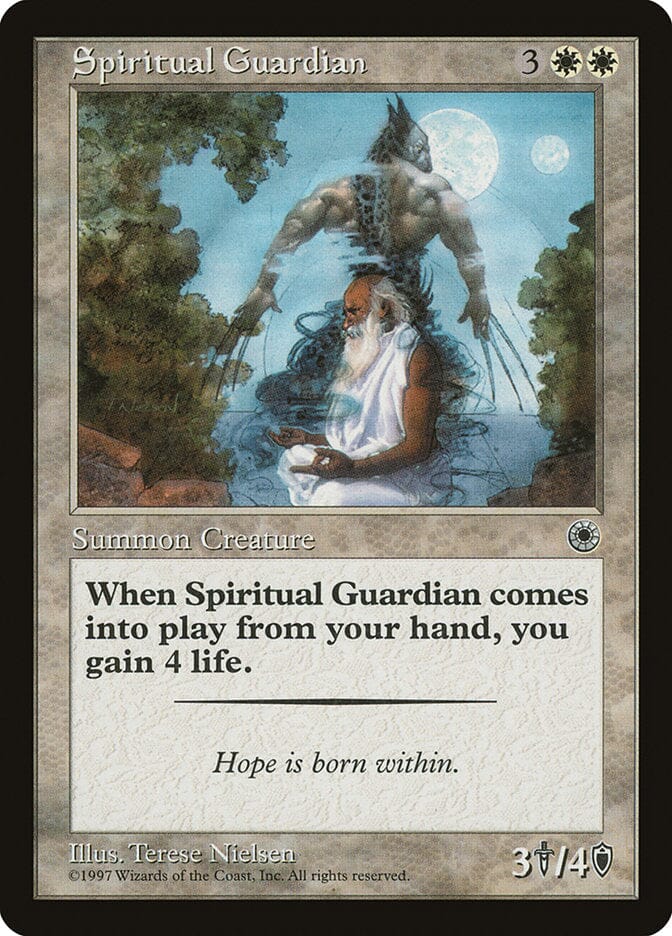 Spiritual Guardian [Portal] MTG Single Magic: The Gathering  | Multizone: Comics And Games