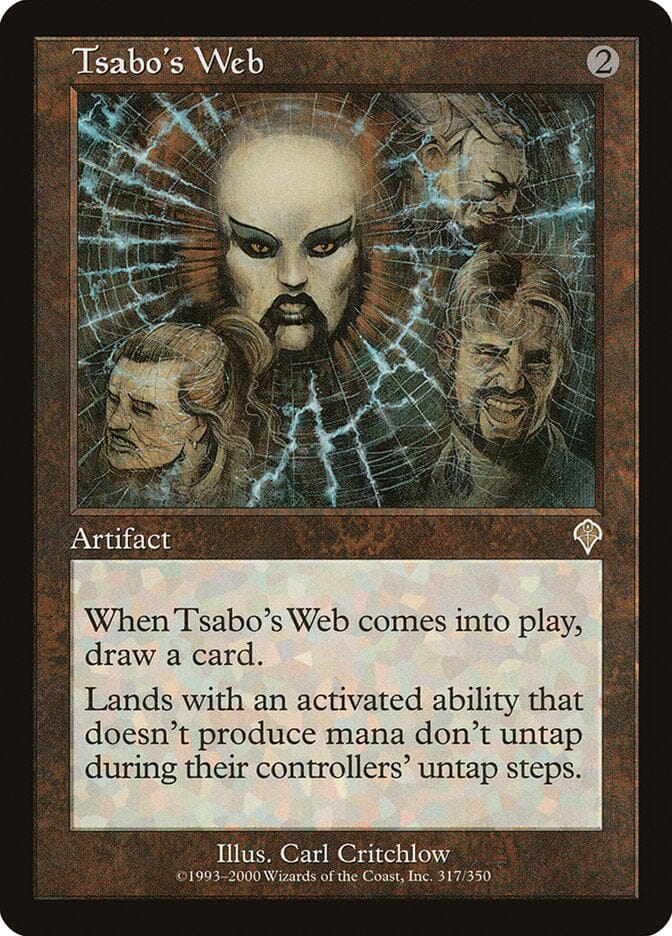 Tsabo's Web [Invasion] MTG Single Magic: The Gathering  | Multizone: Comics And Games