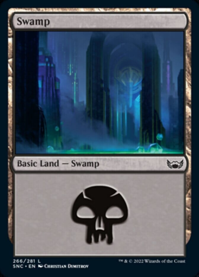 Swamp (266) [Streets of New Capenna] MTG Single Magic: The Gathering  | Multizone: Comics And Games