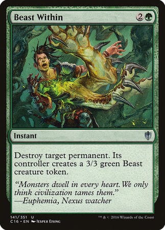 Beast Within [Commander 2016] MTG Single Magic: The Gathering  | Multizone: Comics And Games