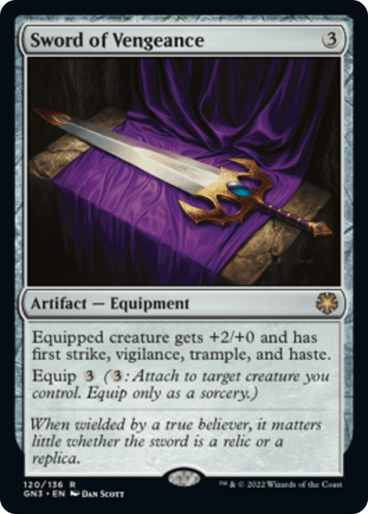 Sword of Vengeance [Game Night: Free-for-All] MTG Single Magic: The Gathering  | Multizone: Comics And Games