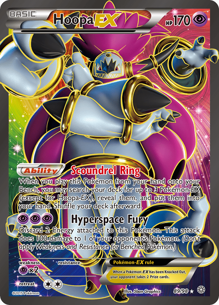 Hoopa EX (89/98) [XY: Ancient Origins] Pokemon Single Pokémon  | Multizone: Comics And Games
