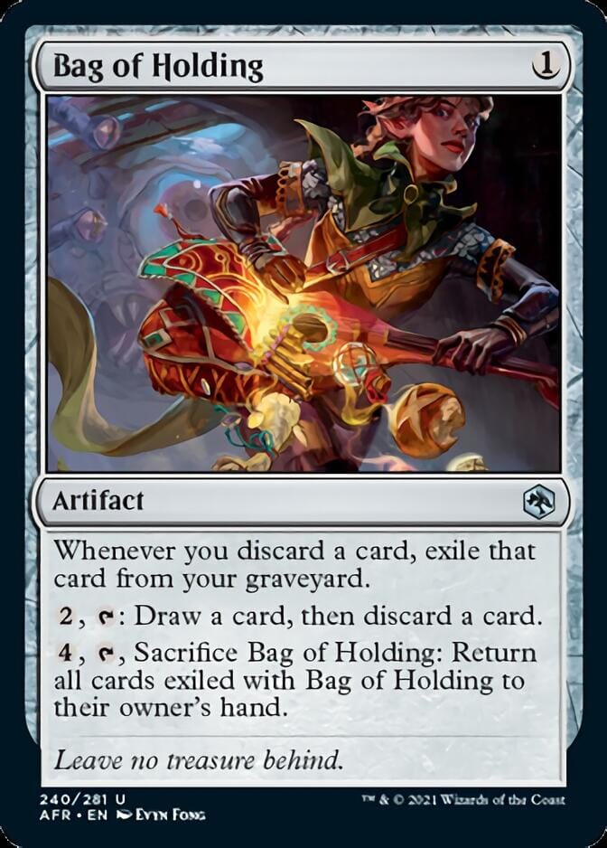 Bag of Holding [Dungeons & Dragons: Adventures in the Forgotten Realms] MTG Single Magic: The Gathering  | Multizone: Comics And Games