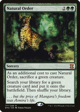 Natural Order [Eternal Masters] MTG Single Magic: The Gathering  | Multizone: Comics And Games