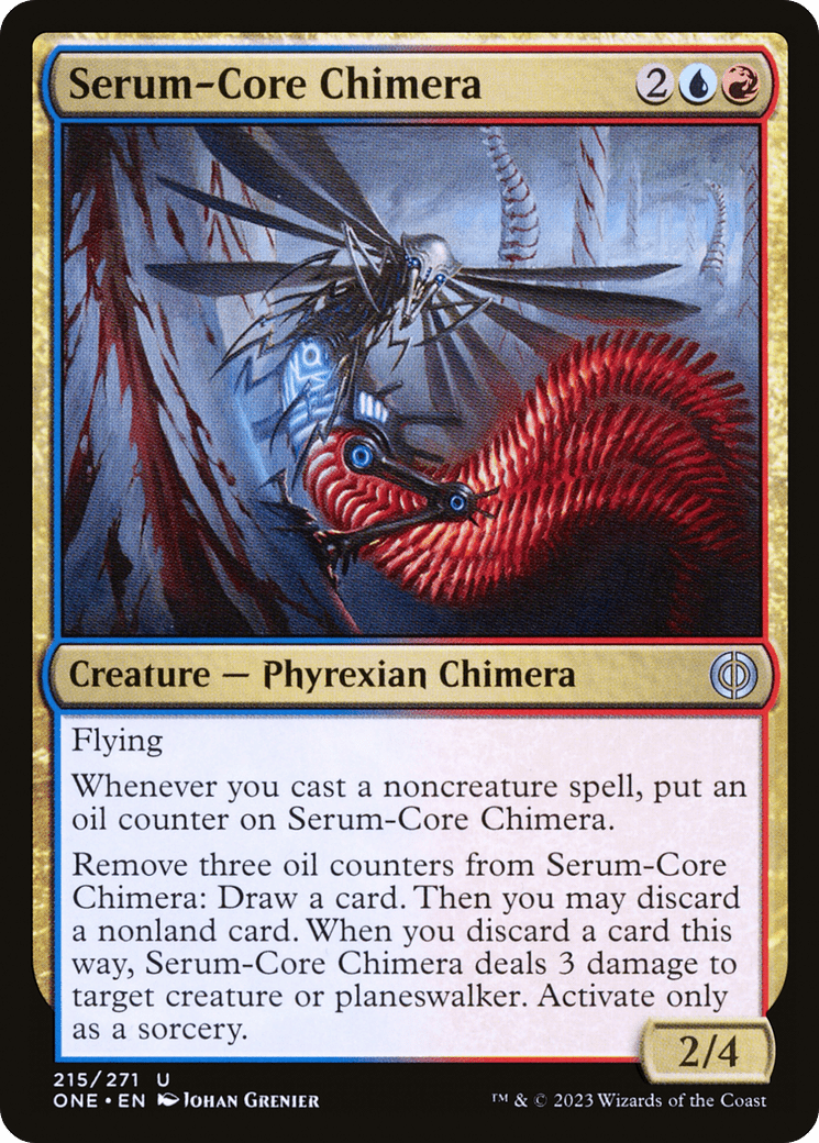 Serum-Core Chimera [Phyrexia: All Will Be One] MTG Single Magic: The Gathering  | Multizone: Comics And Games