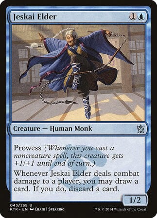 Jeskai Elder [Khans of Tarkir] MTG Single Magic: The Gathering  | Multizone: Comics And Games