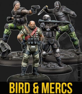 Bird & Mercs Batman Miniature Game Knight Models  | Multizone: Comics And Games