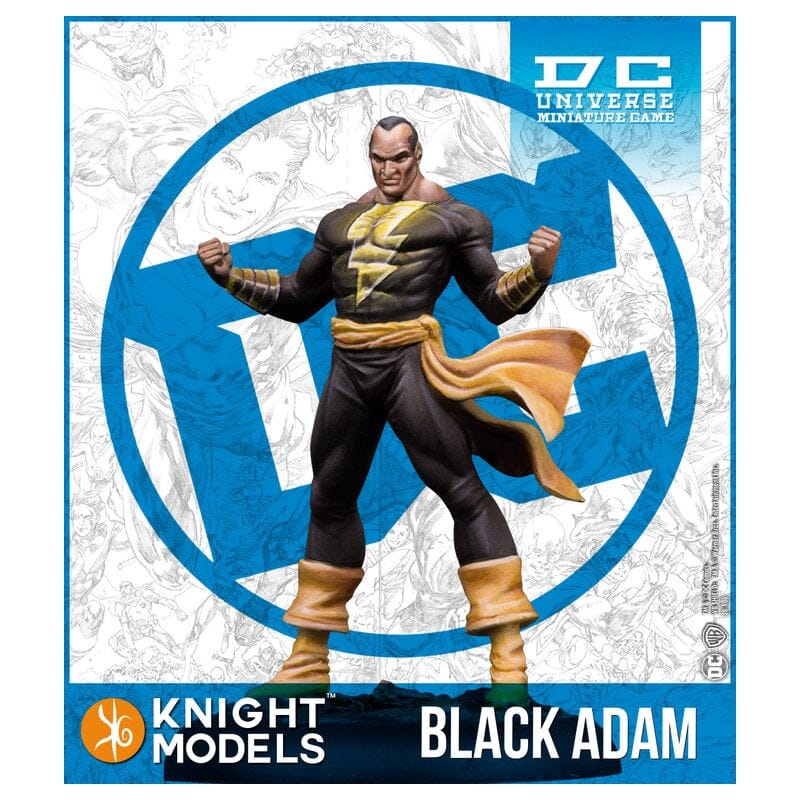 BLACK ADAM (resin) Batman Miniature Game Knight Models  | Multizone: Comics And Games