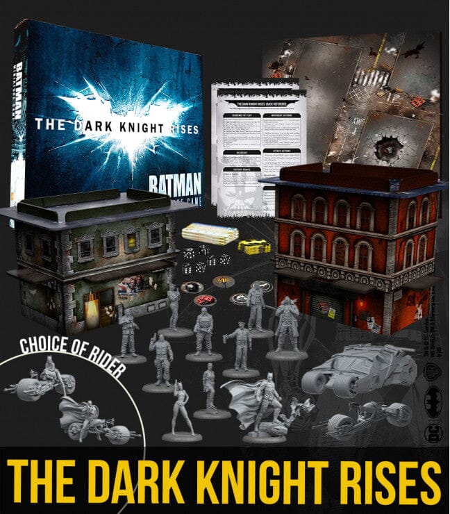 Dark knight rises game box Miniatures|Figurines Knight Models  | Multizone: Comics And Games
