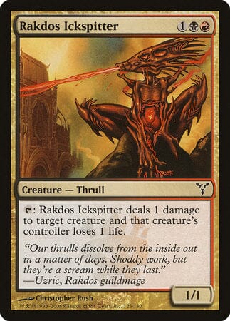 Rakdos Ickspitter [Dissension] MTG Single Magic: The Gathering  | Multizone: Comics And Games