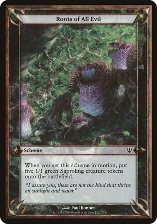 Roots of All Evil (Archenemy) [Archenemy Schemes] MTG Single Magic: The Gathering  | Multizone: Comics And Games