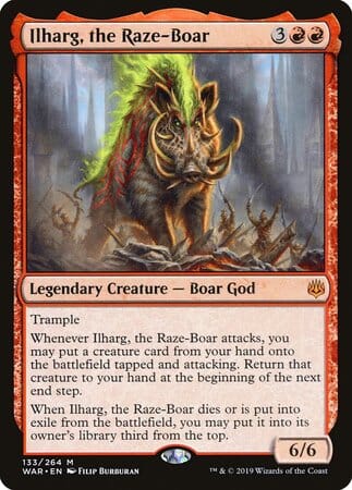 Ilharg, the Raze-Boar [War of the Spark] MTG Single Magic: The Gathering  | Multizone: Comics And Games