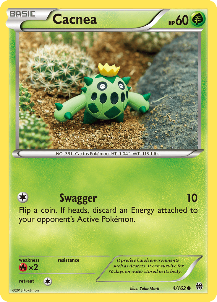 Cacnea (4/162) [XY: BREAKthrough] Pokemon Single Pokémon  | Multizone: Comics And Games