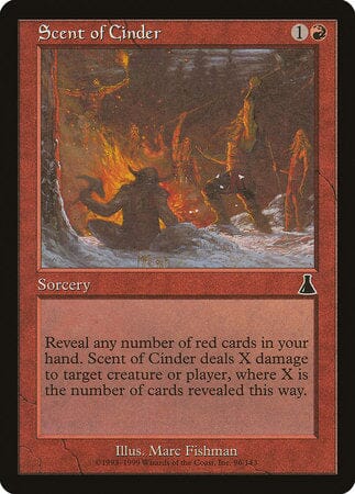 Scent of Cinder [Urza's Destiny] MTG Single Magic: The Gathering  | Multizone: Comics And Games