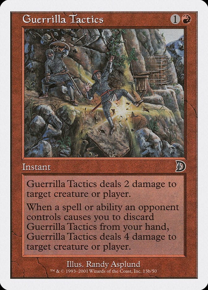 Guerrilla Tactics (Falling) [Deckmasters] MTG Single Magic: The Gathering  | Multizone: Comics And Games