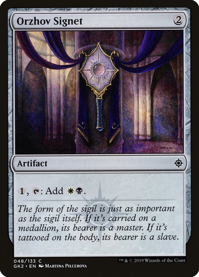 Orzhov Signet [Ravnica Allegiance Guild Kit] MTG Single Magic: The Gathering  | Multizone: Comics And Games