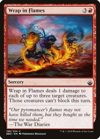 Wrap in Flames [Battlebond] MTG Single Magic: The Gathering  | Multizone: Comics And Games