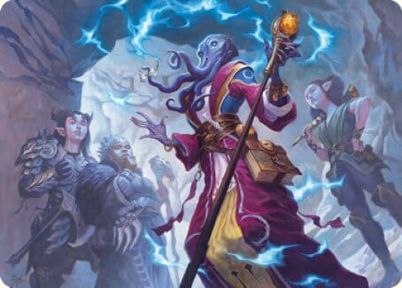 True Polymorph Art Card [Dungeons & Dragons: Adventures in the Forgotten Realms Art Series] MTG Single Magic: The Gathering  | Multizone: Comics And Games
