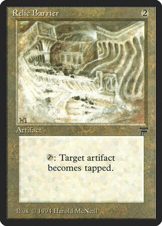 Relic Barrier [Legends] MTG Single Magic: The Gathering  | Multizone: Comics And Games