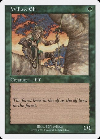 Willow Elf [Starter 2000] MTG Single Magic: The Gathering  | Multizone: Comics And Games