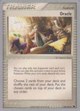 Oracle (138/144) (Blaziken Tech - Chris Fulop) [World Championships 2004] Pokemon Single Pokémon  | Multizone: Comics And Games