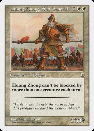 Huang Zhong, Shu General [Portal Three Kingdoms] MTG Single Magic: The Gathering  | Multizone: Comics And Games