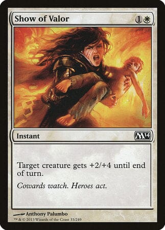 Show of Valor [Magic 2014] MTG Single Magic: The Gathering  | Multizone: Comics And Games