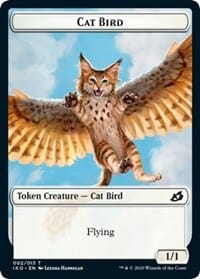 Cat Bird // Human Soldier (003) Double-sided Token [Ikoria: Lair of Behemoths Tokens] MTG Single Magic: The Gathering  | Multizone: Comics And Games