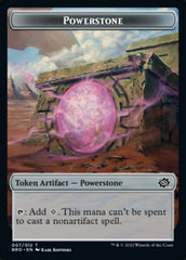 Powerstone // Laserbeak Double-Sided Token [The Brothers' War Tokens] MTG Single Magic: The Gathering  | Multizone: Comics And Games