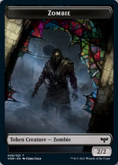 Zombie (008) // Spirit (002) Double-sided Token [Innistrad: Crimson Vow Tokens] MTG Single Magic: The Gathering  | Multizone: Comics And Games