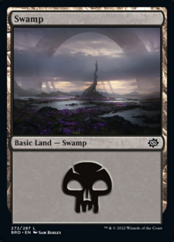 Swamp (272) [The Brothers' War] MTG Single Magic: The Gathering  | Multizone: Comics And Games