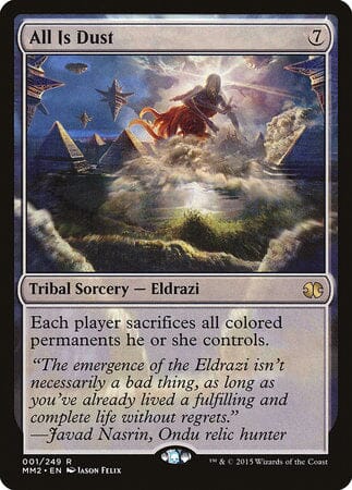 All Is Dust [Modern Masters 2015] MTG Single Magic: The Gathering  | Multizone: Comics And Games