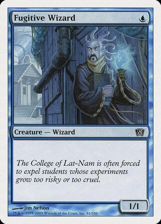 Fugitive Wizard [Eighth Edition] MTG Single Magic: The Gathering  | Multizone: Comics And Games