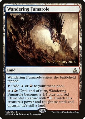 Wandering Fumarole [Oath of the Gatewatch Promos] MTG Single Magic: The Gathering  | Multizone: Comics And Games