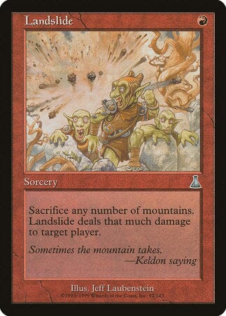 Landslide [Urza's Destiny] MTG Single Magic: The Gathering  | Multizone: Comics And Games