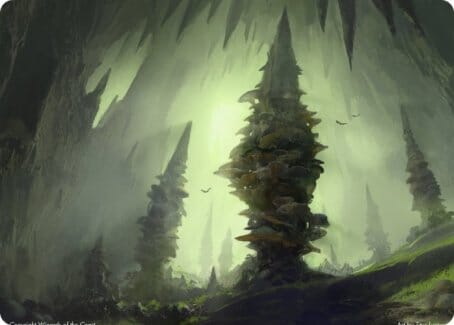Forest (280) Art Card [Dungeons & Dragons: Adventures in the Forgotten Realms Art Series] MTG Single Magic: The Gathering  | Multizone: Comics And Games