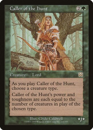 Caller of the Hunt [Mercadian Masques] MTG Single Magic: The Gathering  | Multizone: Comics And Games