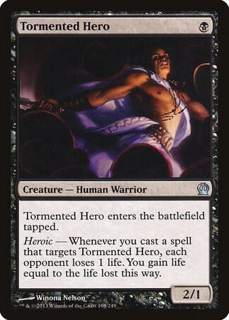 Tormented Hero [Theros] MTG Single Magic: The Gathering  | Multizone: Comics And Games